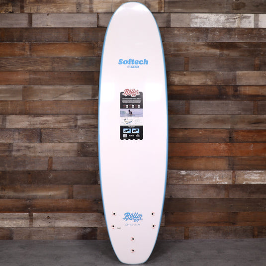 Softech Roller 2.0 7'0 × 22 ¼ × 3 7/16 Soft Surfboard - Blue