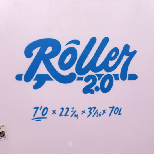 Softech Roller 2.0 7'0 × 22 ¼ × 3 7/16 Soft Surfboard - Blue