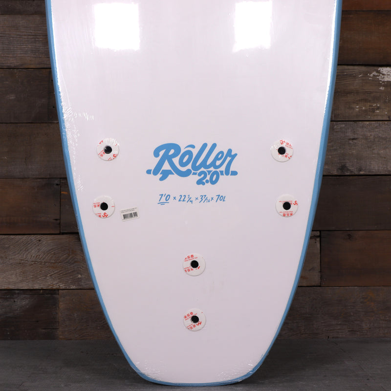 Load image into Gallery viewer, Softech Roller 2.0 7'0 × 22 ¼ × 3 7/16 Soft Surfboard - Blue
