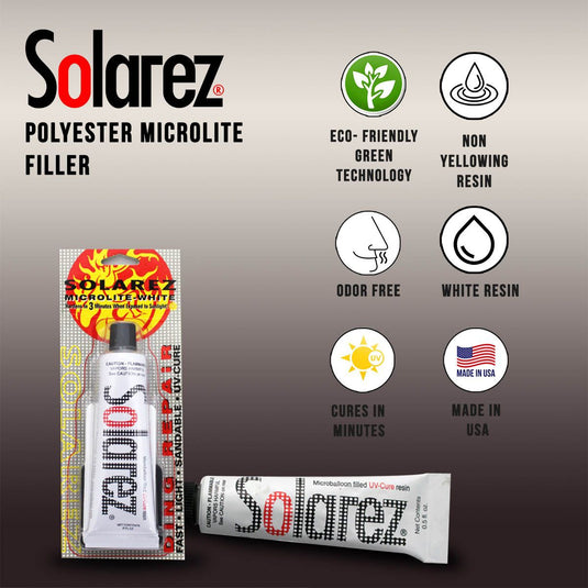 Solarez Polyester Microlite Filler Ding Repair