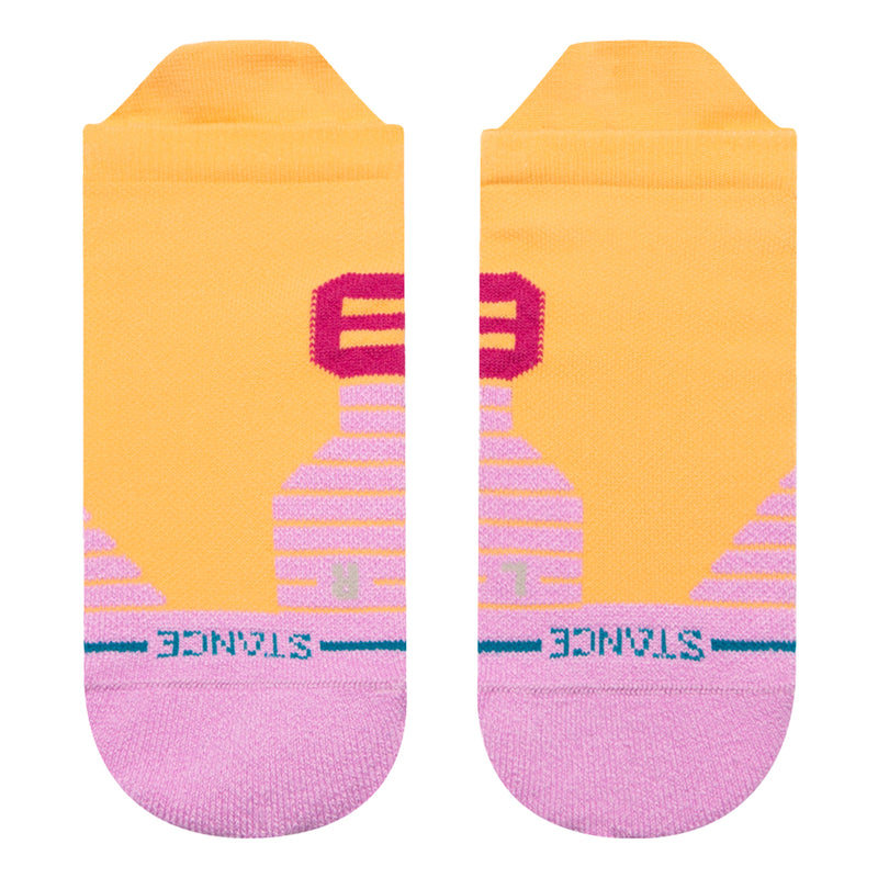 Load image into Gallery viewer, Stance Women&#39;s Peach Persuasion Performance Tab Socks
