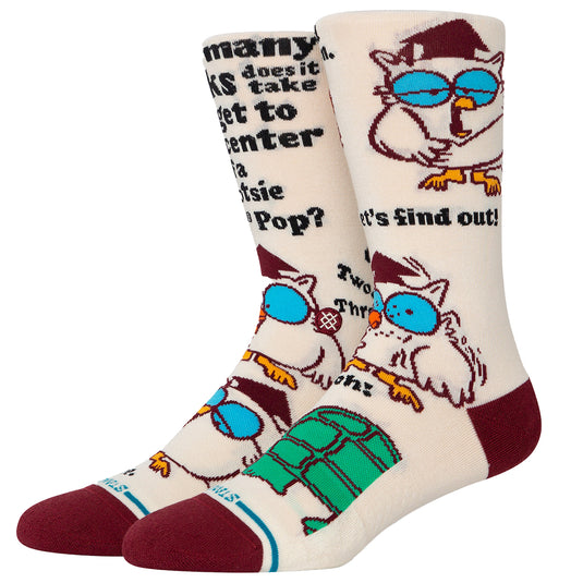 Stance Tootsie Mr. Owl Crew Socks