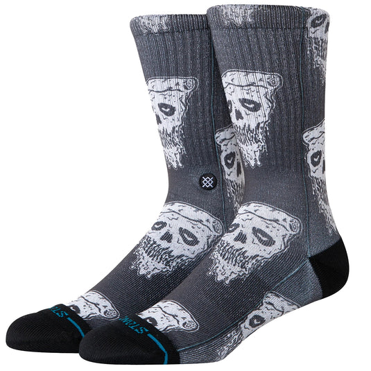 Stance Pizza Face Poly Crew Socks