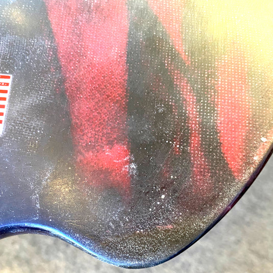 Stewart Bird 9'4 × 23 ½ × 3 ½ Surfboard - Maroon Undertow • DAMAGED