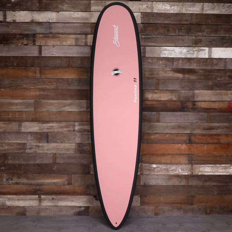 Load image into Gallery viewer, Stewart HydroCush Funline 11 8&#39;0 x 23 x 3 ¼ Surfboard - Mauve
