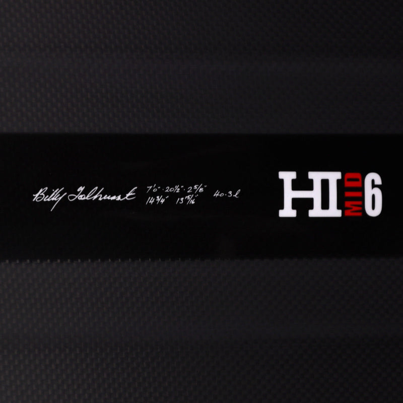 Load image into Gallery viewer, Harley Ingleby Series Mid 6 Thunderbolt Black 7'0 × 20 ½ × 2 ⅝ Surfboard - Full Carbon 4
