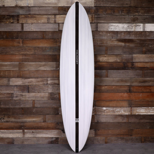 Harley Ingleby Mid 6 Thunderbolt Black 7'6 × 21 × 2 ¾ Surfboard - Gray/Carbon