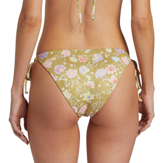 Billabong Women's Feelin Peaceful Reversible Tie Tropic Bikini Bottoms