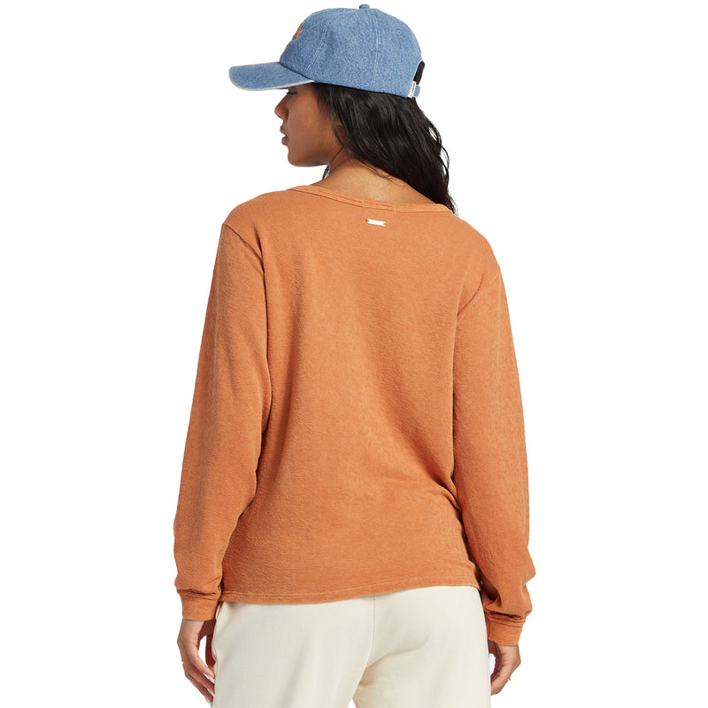 Load image into Gallery viewer, Billabong Women&#39;s Sunday Vibes Long Sleeve Knit Top

