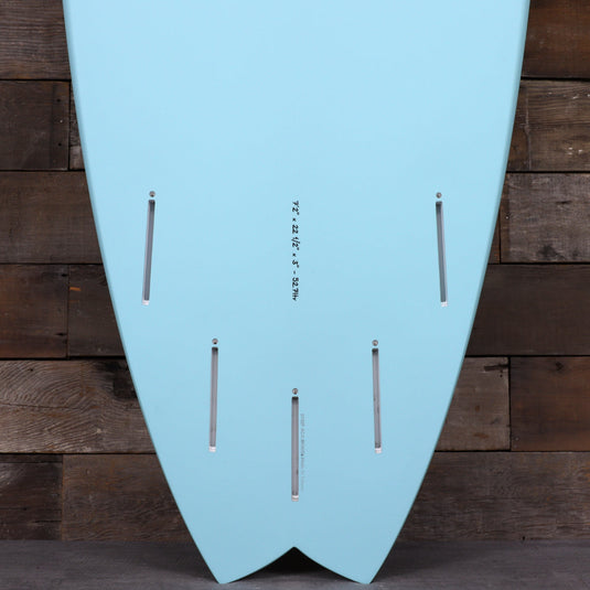 Torq Mod Fish Torq Mod Fish TET 7'2 × 22 ½ × 3 Surfboard - Blue Pattern – Cleanline Surf