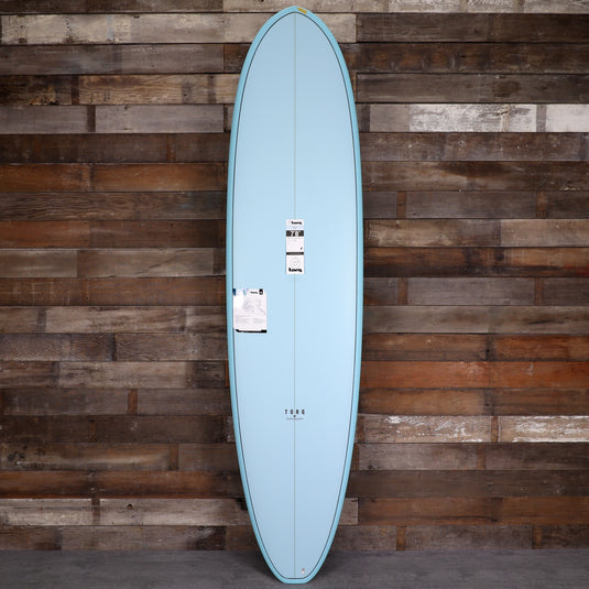 Torq Mod Fun V+ TET 7'8 × 22 ½ × 3 3/16 Surfboard - Blue Pattern • DAMAGED 1