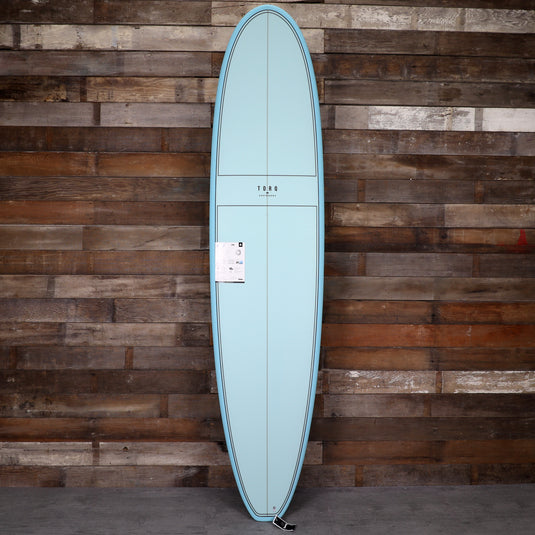 Torq Longboard TET 8'0 × 22 × 3 Surfboard - Blue Pattern