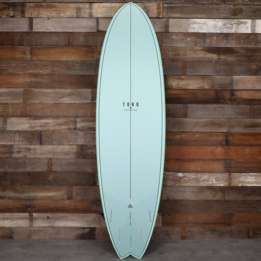 Torq Mod Fish Red Torq Mod Fish TET 7'2 × 22 ½ × 3 Surfboard - Seaglass – Cleanline Surf