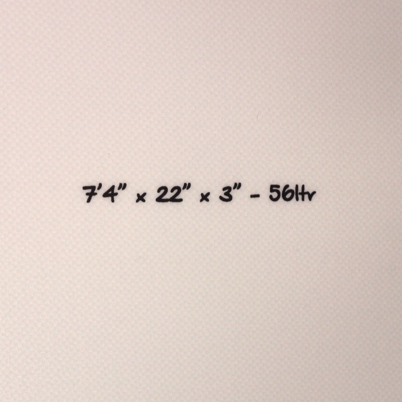 Load image into Gallery viewer, Torq Mod Fun V+ TET 7'4 × 22 × 3 Surfboard - Sand 4
