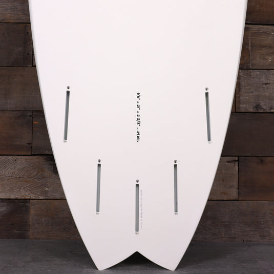 Torq Mod Fish TET 6'6 × 21 × 2 ⅝ Surfboard - Turquoise