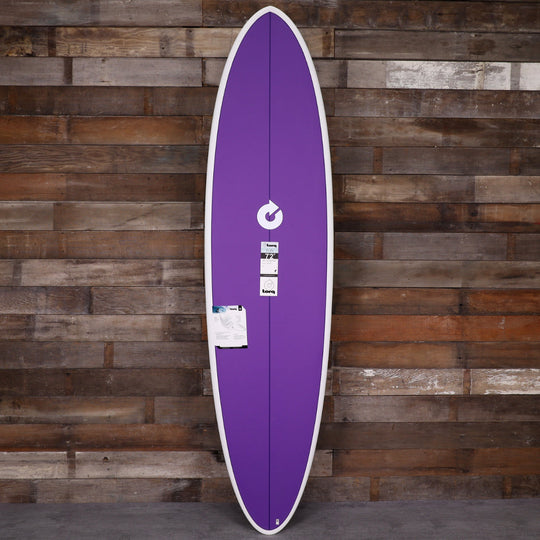 Torq Mod Fun TET 7'2 × 21 ¼ × 2 ¾ Surfboard - Purple