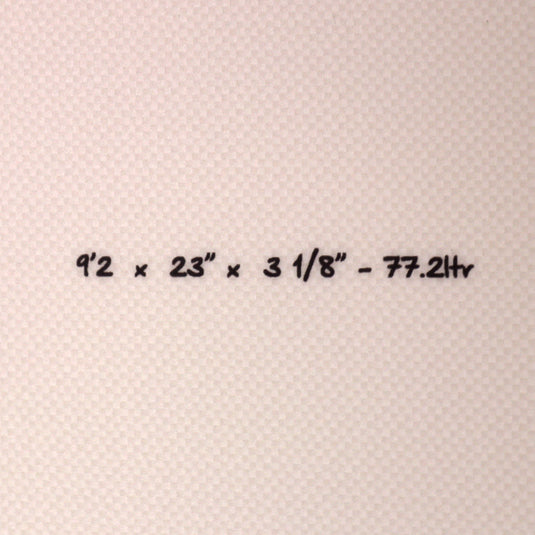 Torq Edouard Delpero Classic TET 9'2 × 23 × 3 ⅛ Surfboard - Cream