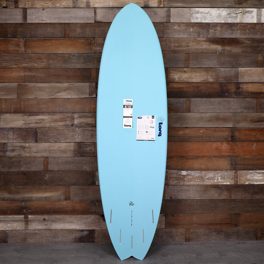 Torq Mod Fish TET 6'10 × 21 ¾ × 2 ¾ Surfboard - Arctic Blue 2