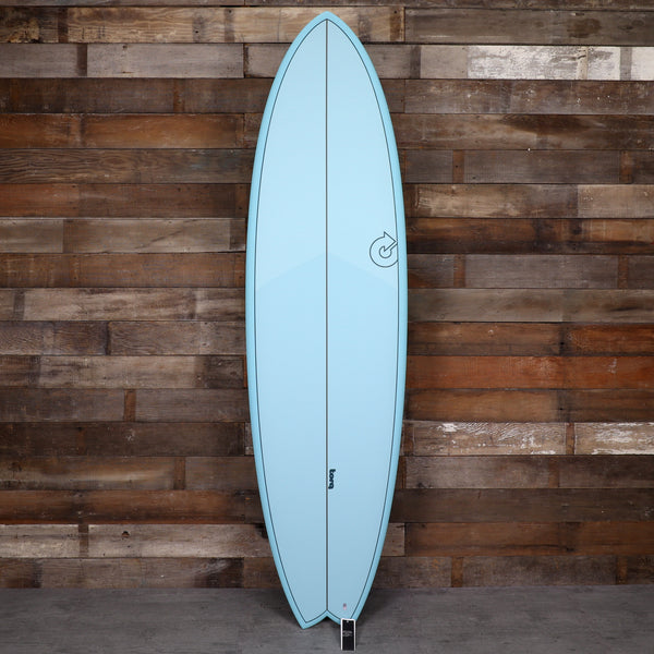 Torq Mod Fish TET 6'10 × 21 ¾ × 2 ¾ Surfboard - Arctic Blue