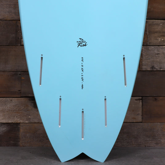 Torq Mod Fish Torq Mod Fish TET 6'10 × 21 ¾ × 2 ¾ Surfboard - Arctic Blue – Cleanline ...