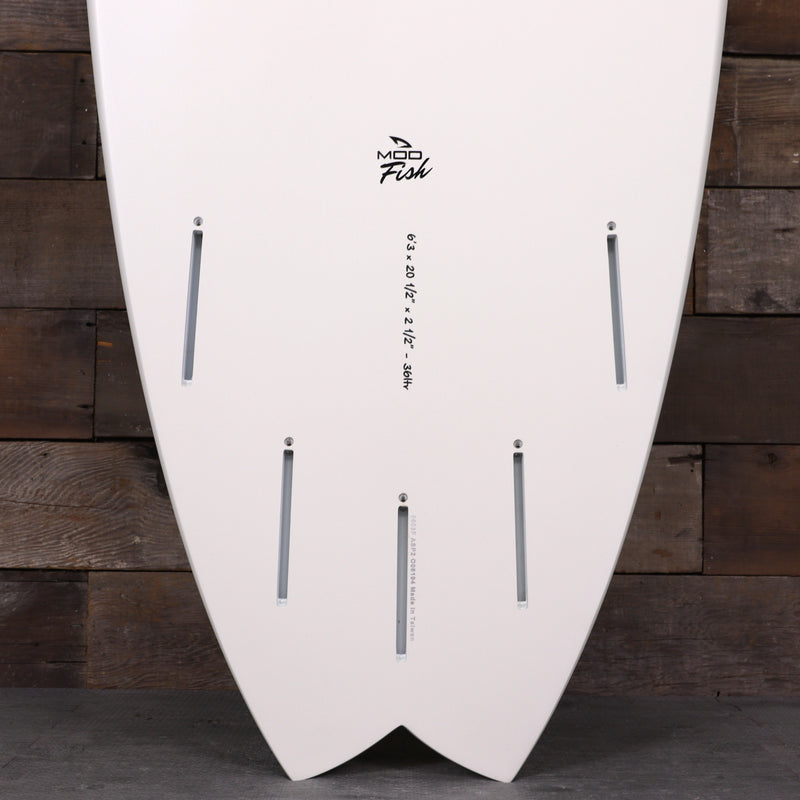 Load image into Gallery viewer, Torq Mod Fish TET 6'3 × 20 ½ × 2 ½ Surfboard - Hi Watt/Turquoise
