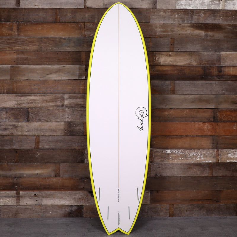 Load image into Gallery viewer, Torq ModFish TET 6'6 × 21 × 2 ⅝ Surfboard - Yellow Rail 2
