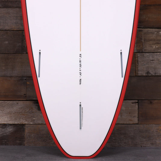 Torq Mod Fun V+ TET 8'2 × 22 ⅞ × 3 ¼ Surfboard - Red Rail 3