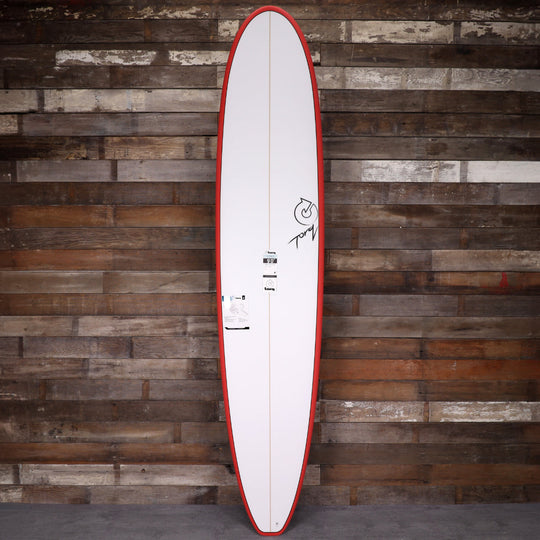 Torq Longboard TET 9'0 x 22 ¾ x 3 ⅛ Surfboard - Red Rail