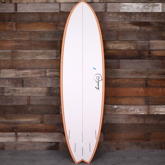 Torq Mod Fish TET 6'10 × 21 ¾ × 2 ¾ Surfboard - Coral • DAMAGED