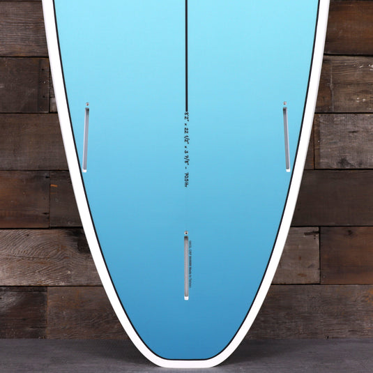 Torq Mod Fun V+ TET 8'2 × 22 ⅞ × 3 ¼ Surfboard - Seagreen Fade 3