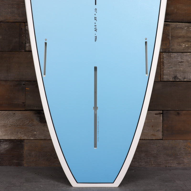 Load image into Gallery viewer, Torq Longboard TET 9'1 x 23 x 3 ⅛ Surfboard - Light Blue Fade
