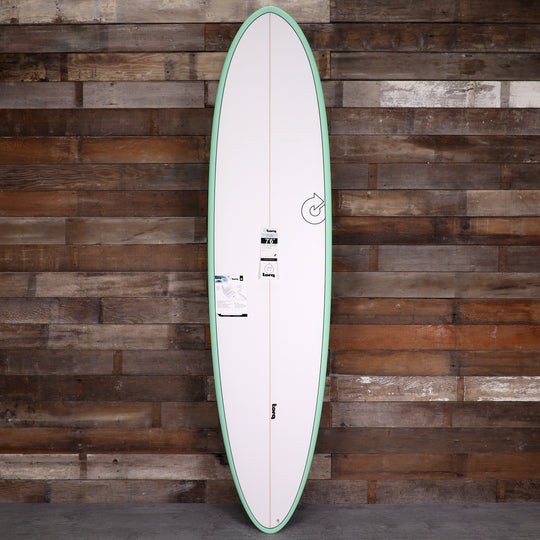 Torq Mod Fun TET 7'6 × 21 ½ × 2 ⅞ Surfboard - Seagreen/White