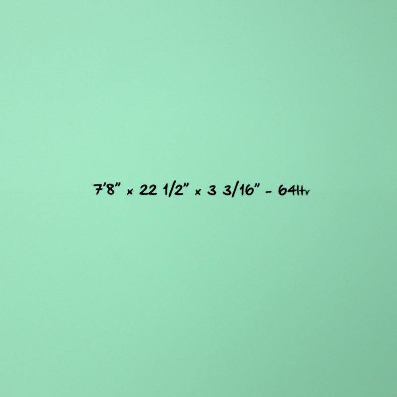 Load image into Gallery viewer, Torq Mod Fun V+ TET 7'8 x 22 ½ x 3 3/16 Surfboard - Seagreen/White
