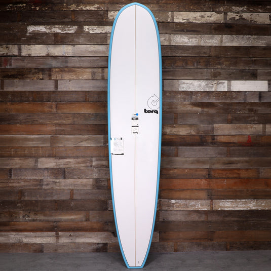 Torq Longboard TET 9'1 × 23 × 3 ⅛ Surfboard - Miami Blue Pinline 1