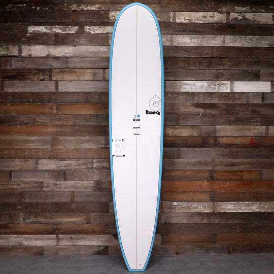 Torq Longboard TET 9'1 × 23 × 3 ⅛ Surfboard - Miami Blue Pinline