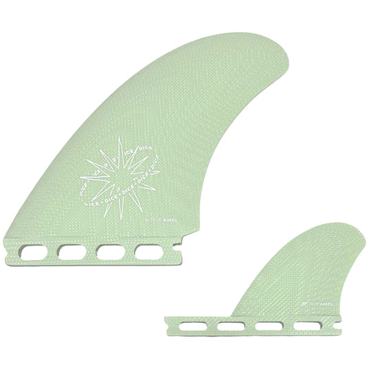 True Ames Dice Single Tab Twin + 1 Fin Set 