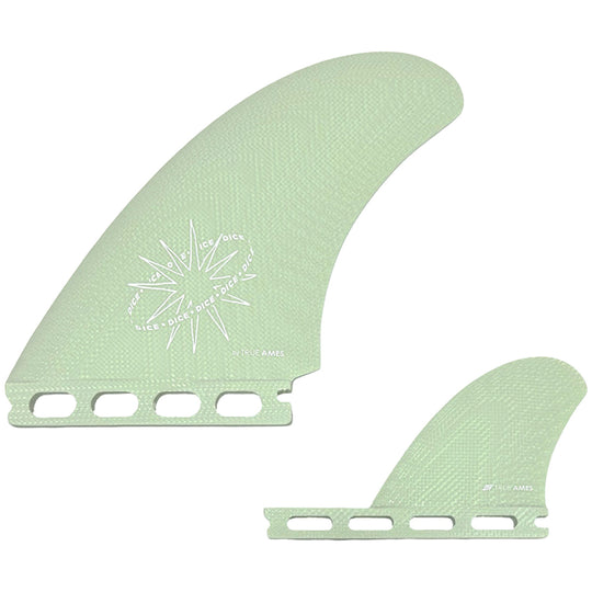 True Ames Dice Single Tab Twin + 1 Fin Set