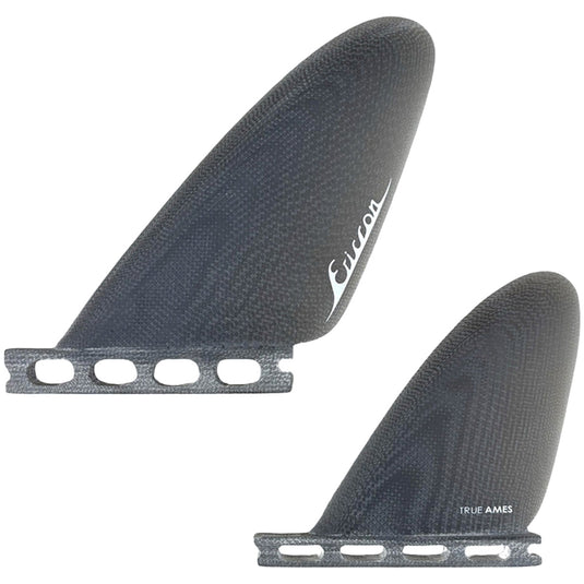 True Ames Ellis Ericson Feathers Single Tab Quad Fin Set 4