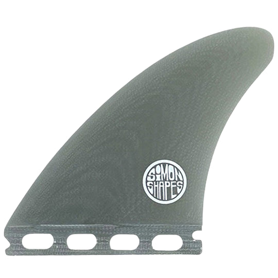 True Ames John Simon Type I Single Tab Quad Fin Set