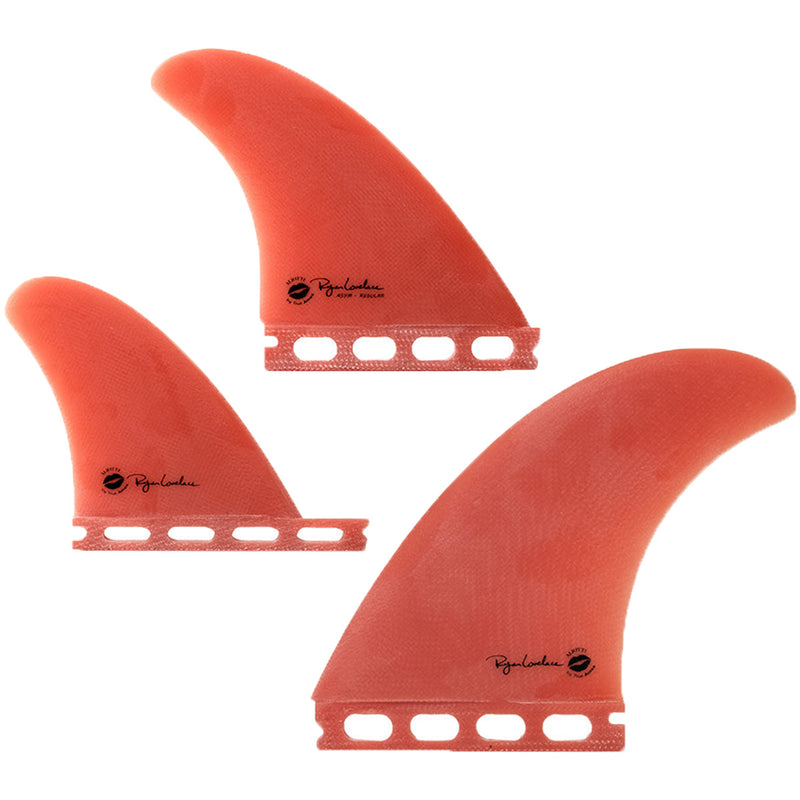 Load image into Gallery viewer, True Ames Lovelace × William Aliotti Asym Regular Single Tab Tri-Fin Set
