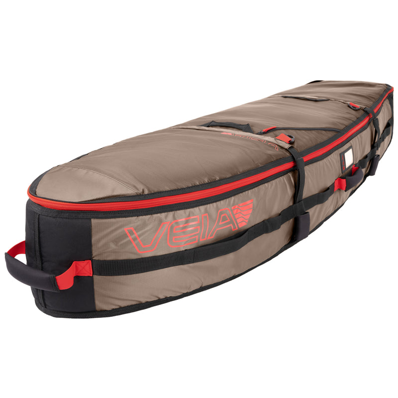 Load image into Gallery viewer, VIEA John John Florence Wheeled 3-4 Board Travel Surfboard Bag
