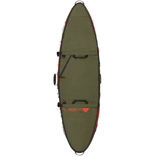 VEIA Explorer Shortboard 2-Board Day/Travel Surfboard Bag 1