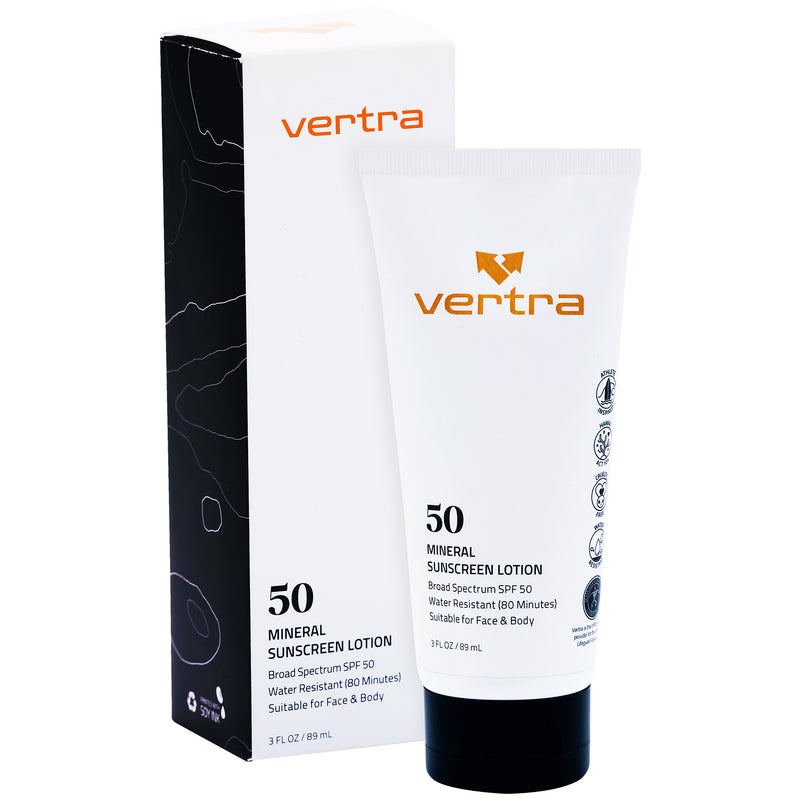 Load image into Gallery viewer, Vertra Mineral Sunscreen Lotion - SPF 50
