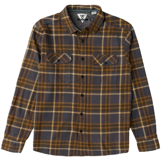 Vissla Coast Lightweight Long Sleeve Button-Up Eco Flannel Shirt 3