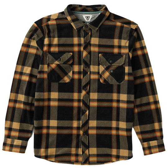 Vissla Eco-Zy Polar Long Sleeve Button-Up Flannel Shirt