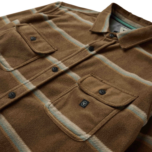 Vissla Eco-Zy Polar Long Sleeve Button-Up Flannel Shirt • 2025 6