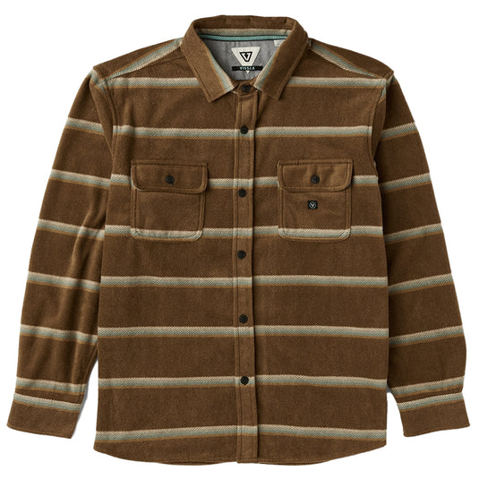 Vissla Eco-Zy Polar Long Sleeve Button-Up Flannel Shirt 5