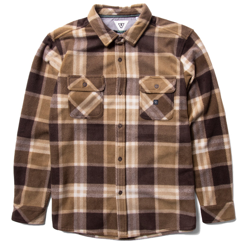 Load image into Gallery viewer, Vissla Eco-Zy Polar Button Down Flannel
