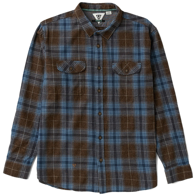 Load image into Gallery viewer, Vissla Central Coast Eco Long Sleeve Button-Up Flannel Shirt
