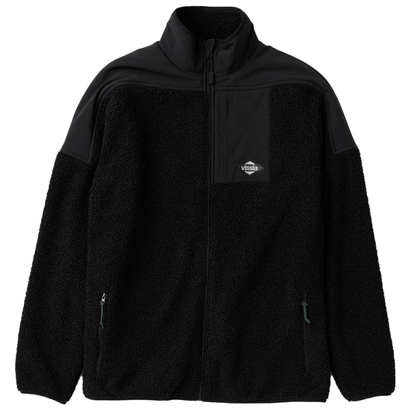 SEE SEE FLEECE JACKET フリースジャケット(BLACK) SEE SEE FLEECE JACKET フリースジャケット(BLACK) SEE SEE FLEECE